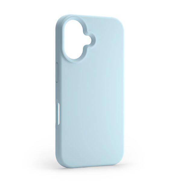 Etteri Silicone case for iPhone 16 6,1" light blue
