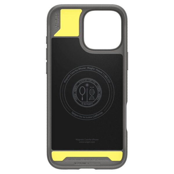 424539_oryg Spigen Rugged Armor Mag Magsafe case for iPhone 16 Pro Max 6,9" grey