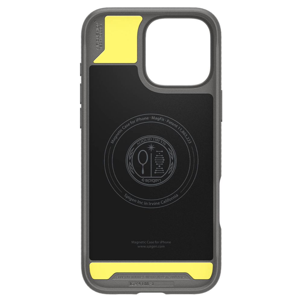 424539_oryg Spigen Rugged Armor Mag Magsafe case for iPhone 16 Pro Max 6,9" grey