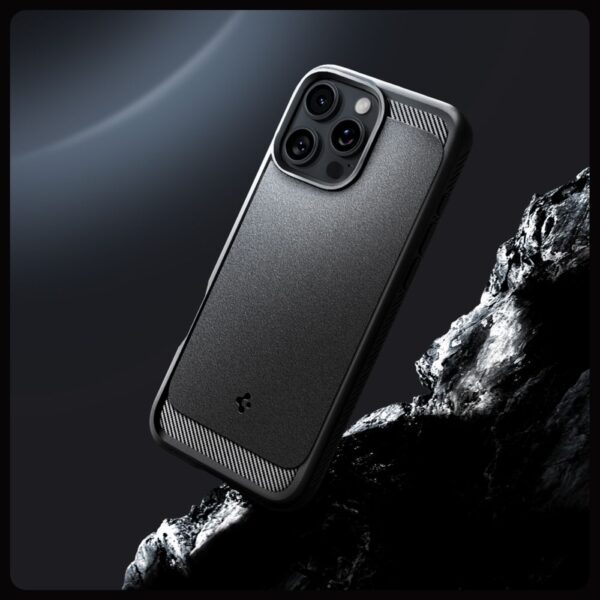 424608_oryg Spigen Rugged Armor Mag Magsafe case for iPhone 16 Pro 6,3" matte black