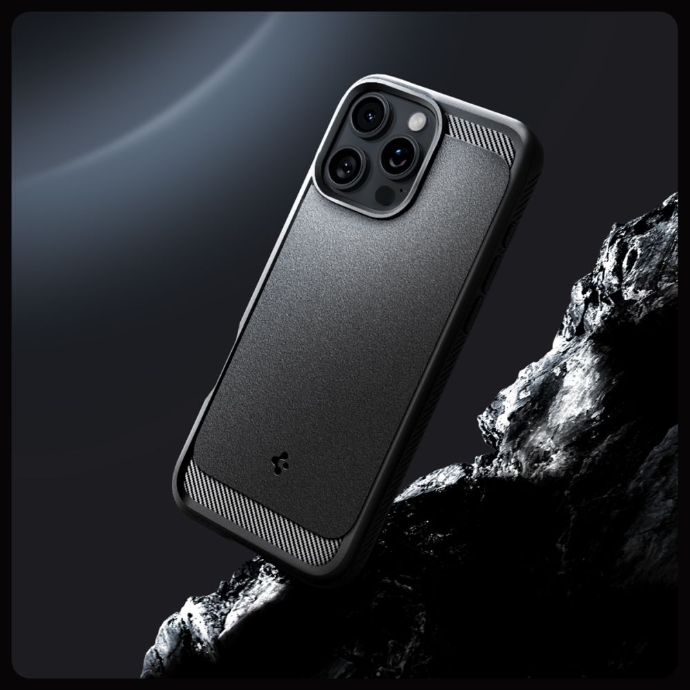 424608_oryg Spigen Rugged Armor Mag Magsafe case for iPhone 16 Pro 6,3" matte black