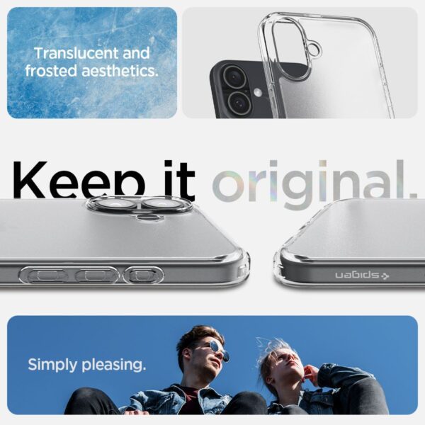 424671_oryg Spigen Ultra Hybrid case for iPhone 16 6,1" frost clear