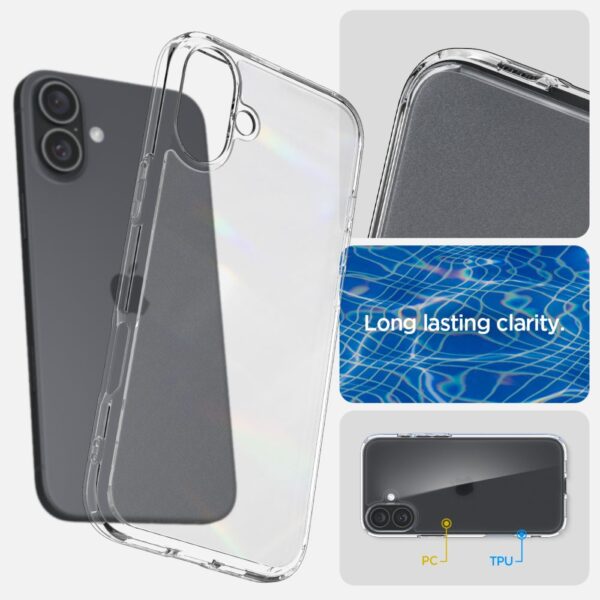 424672_oryg Spigen Ultra Hybrid case for iPhone 16 6,1" frost clear