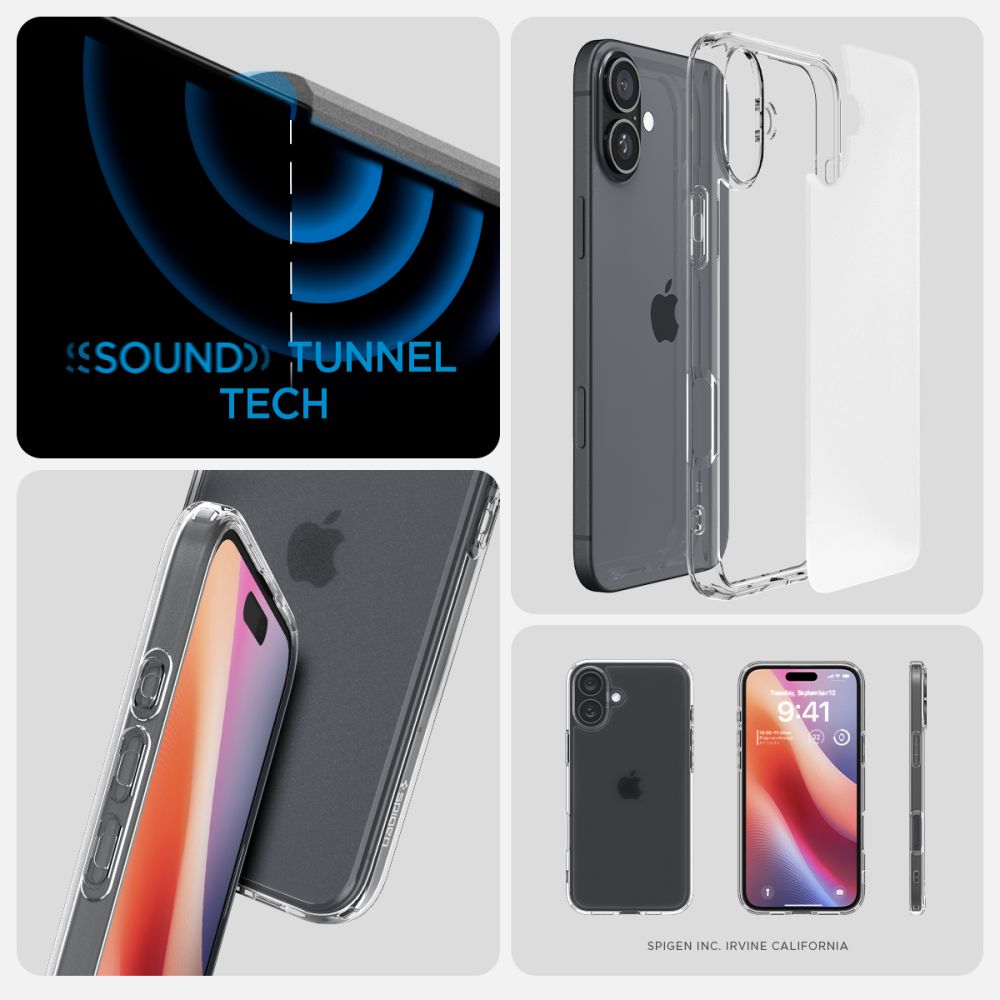 424675_oryg Spigen Ultra Hybrid case for iPhone 16 6,1" frost clear