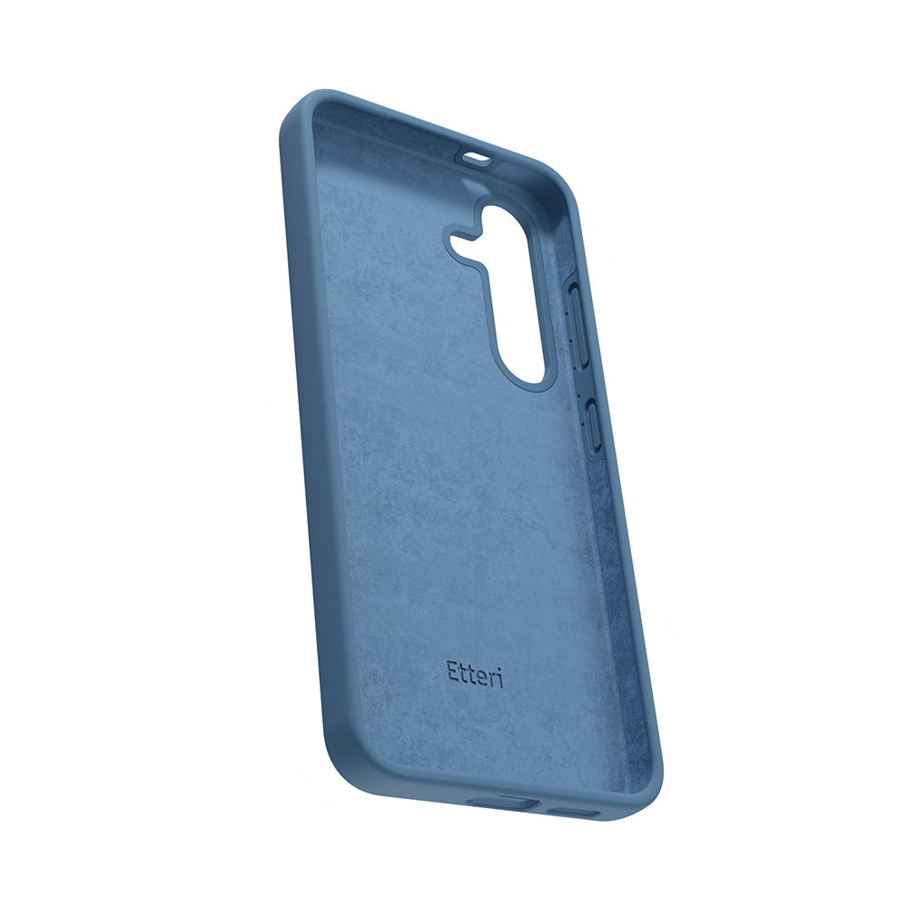 424687_oryg Etteri Silicone Mag case for Samsung Galaxy S25 Edge dark blue