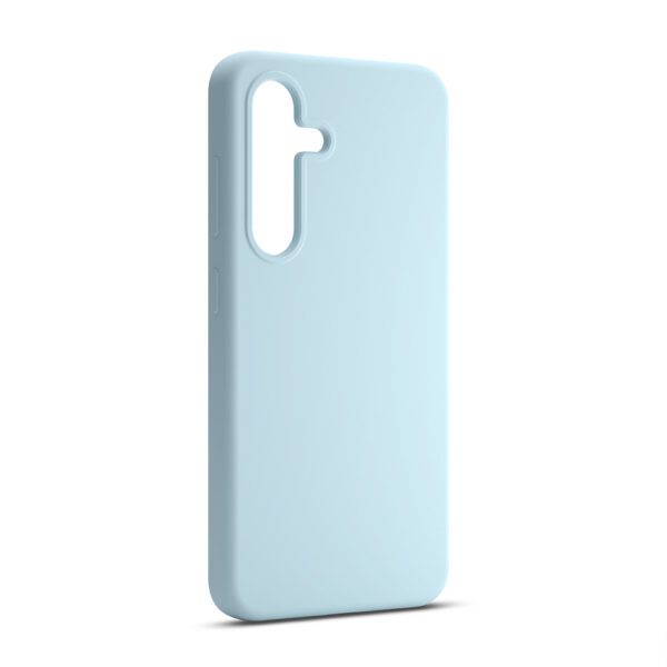 424692_oryg Etteri Silicone case for Samsung Galaxy S25 light blue