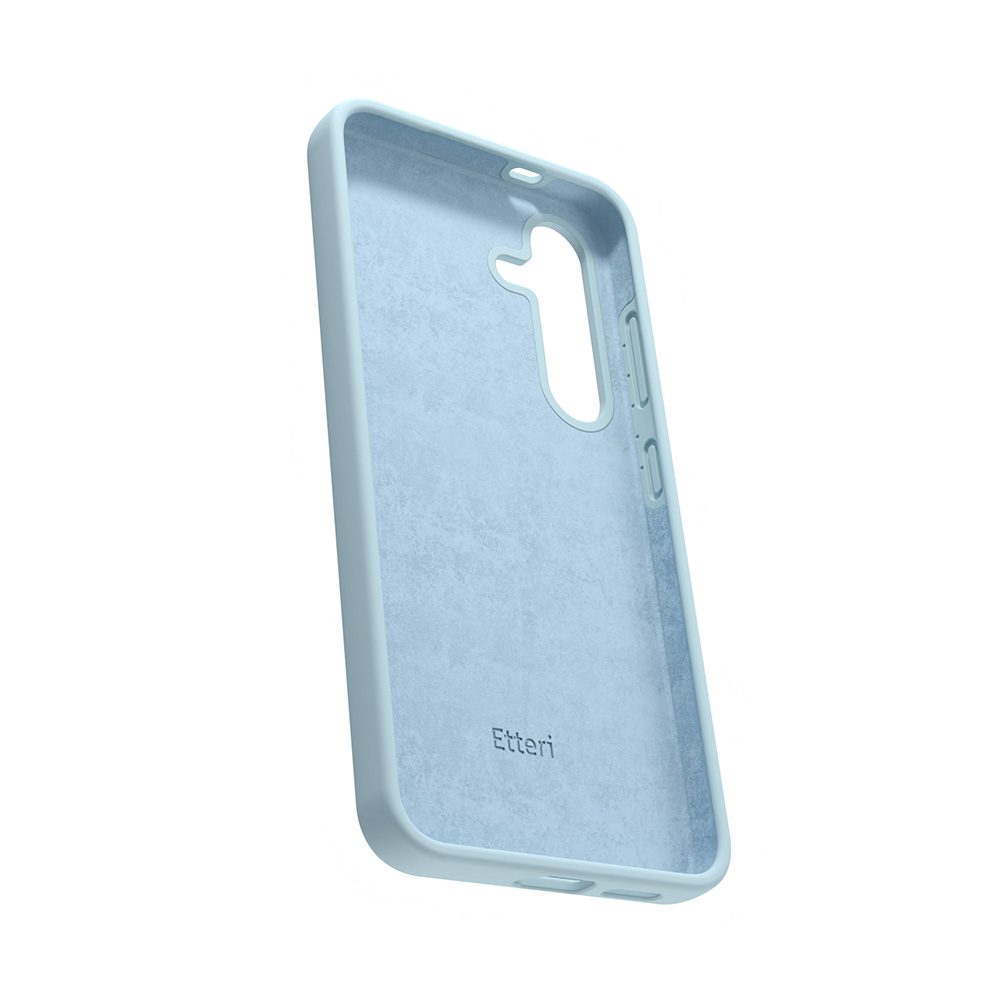 424693_oryg Etteri Silicone Mag case for Samsung Galaxy S25 Edge light blue