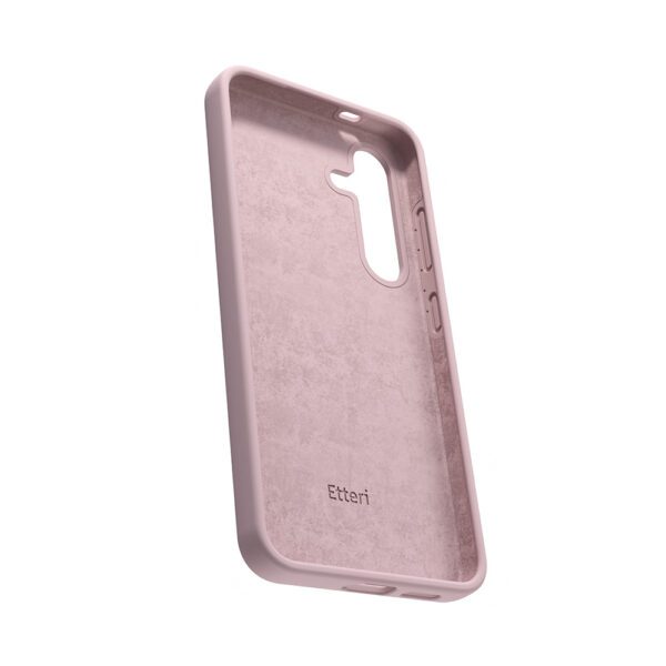 Etteri Silicone case for Samsung Galaxy S24 Plus light pink