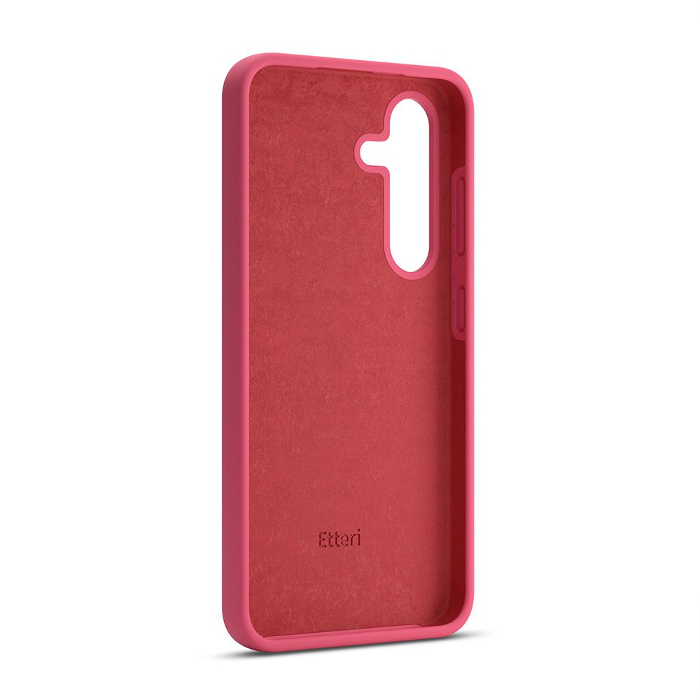 424709_oryg Etteri Silicone case for Samsung Galaxy S24 Plus raspberry