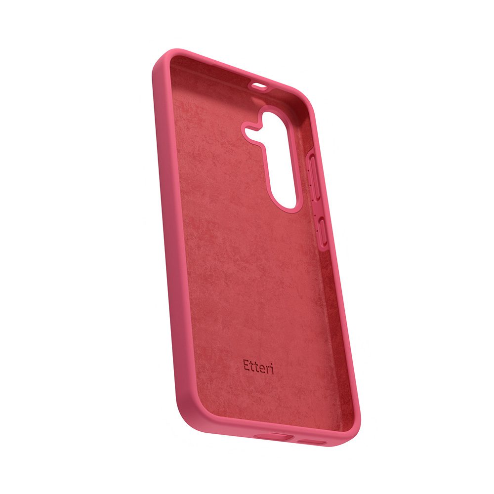 424711_oryg Etteri Silicone case for Samsung Galaxy S24 Plus raspberry