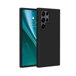 424714_oryg Etteri Silicone case for Samsung Galaxy S24 Ultra black