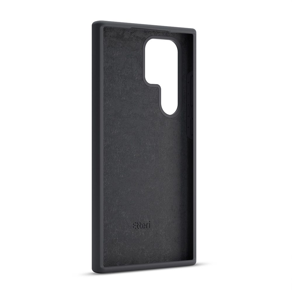 424715_oryg Etteri Silicone case for Samsung Galaxy S24 Ultra black