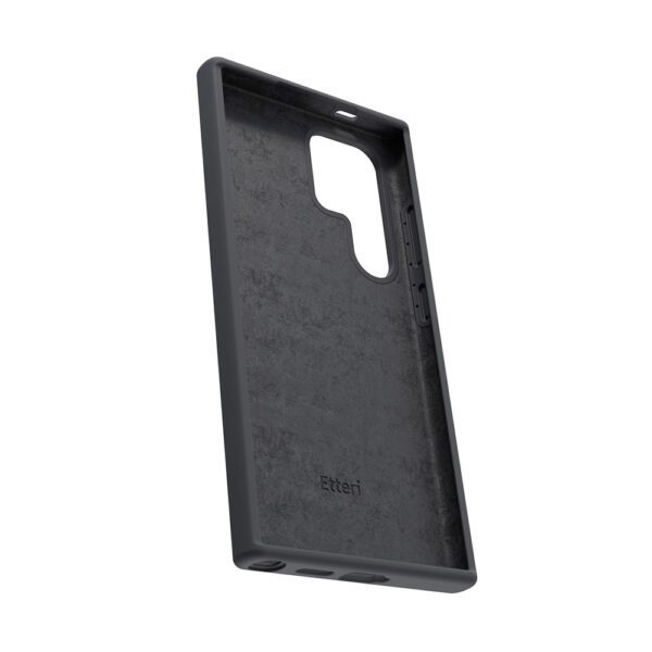 424717_oryg Etteri Silicone case for Samsung Galaxy S24 Ultra black