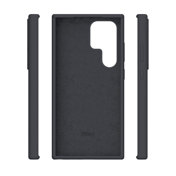 424719_oryg Etteri Silicone case for Samsung Galaxy S24 Ultra black
