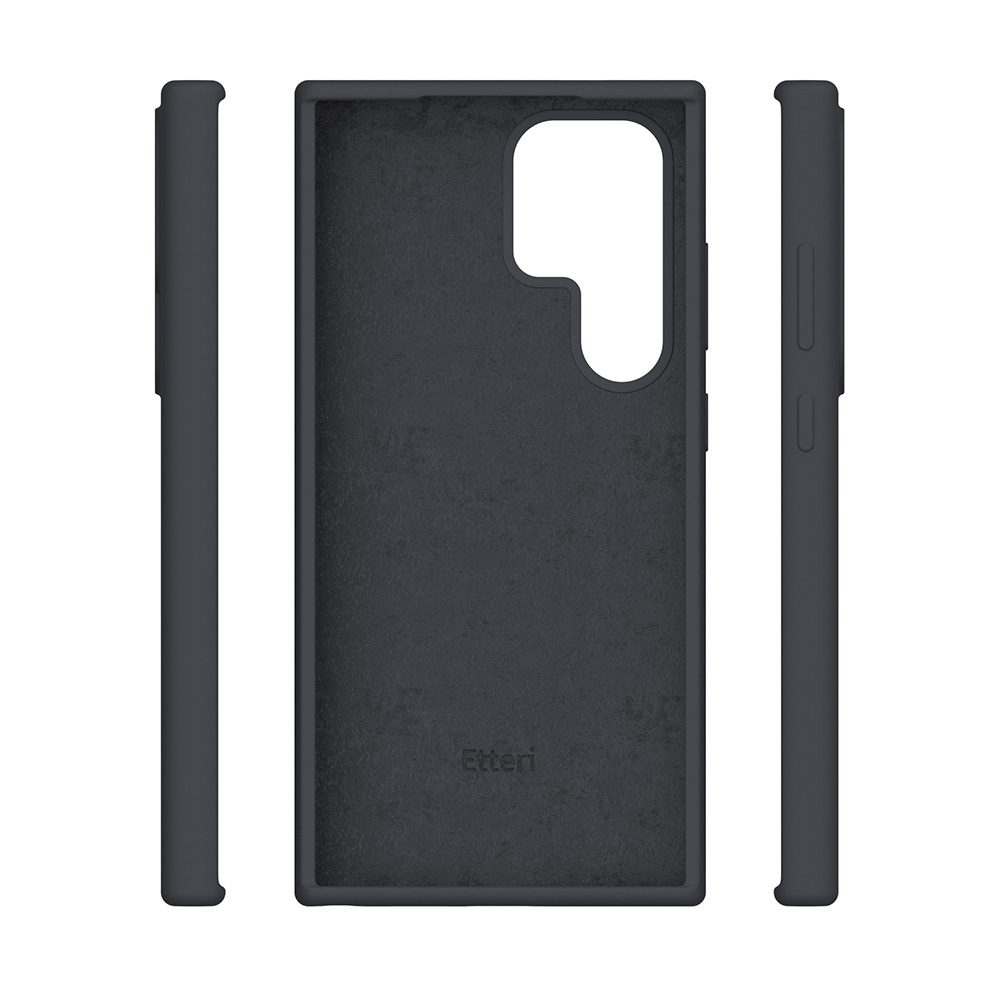 424719_oryg Etteri Silicone case for Samsung Galaxy S24 Ultra black