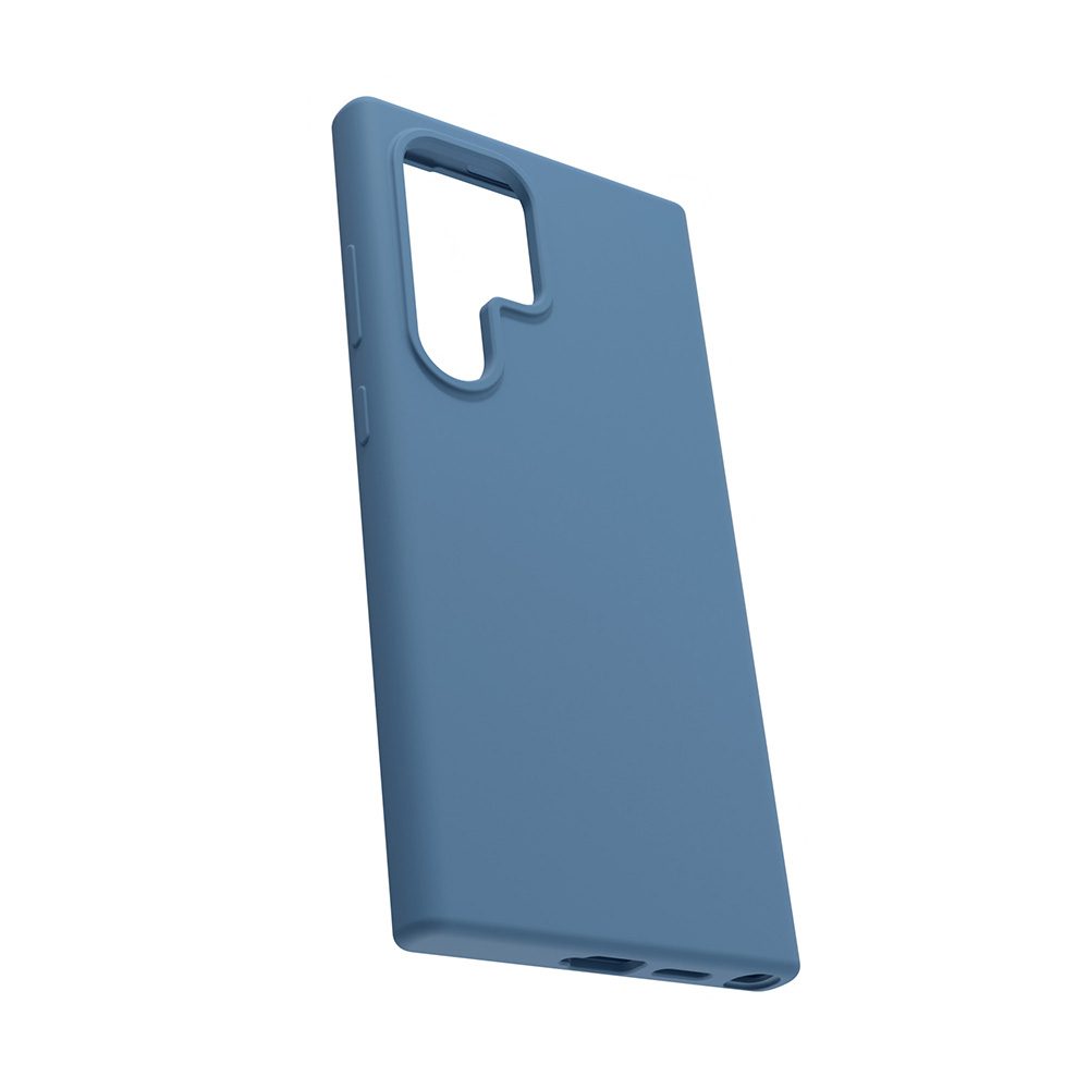 424724_oryg Etteri Silicone case for Samsung Galaxy S25 Ultra dark blue