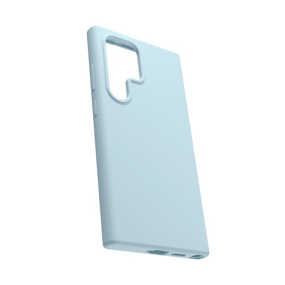 424730_oryg Etteri Silicone case for Samsung Galaxy S25 Ultra light blue