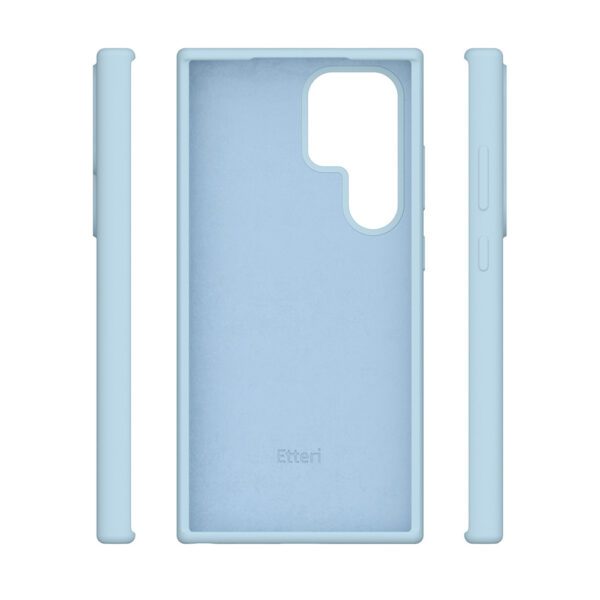 424731_oryg Etteri Silicone case for Samsung Galaxy S24 Ultra light blue