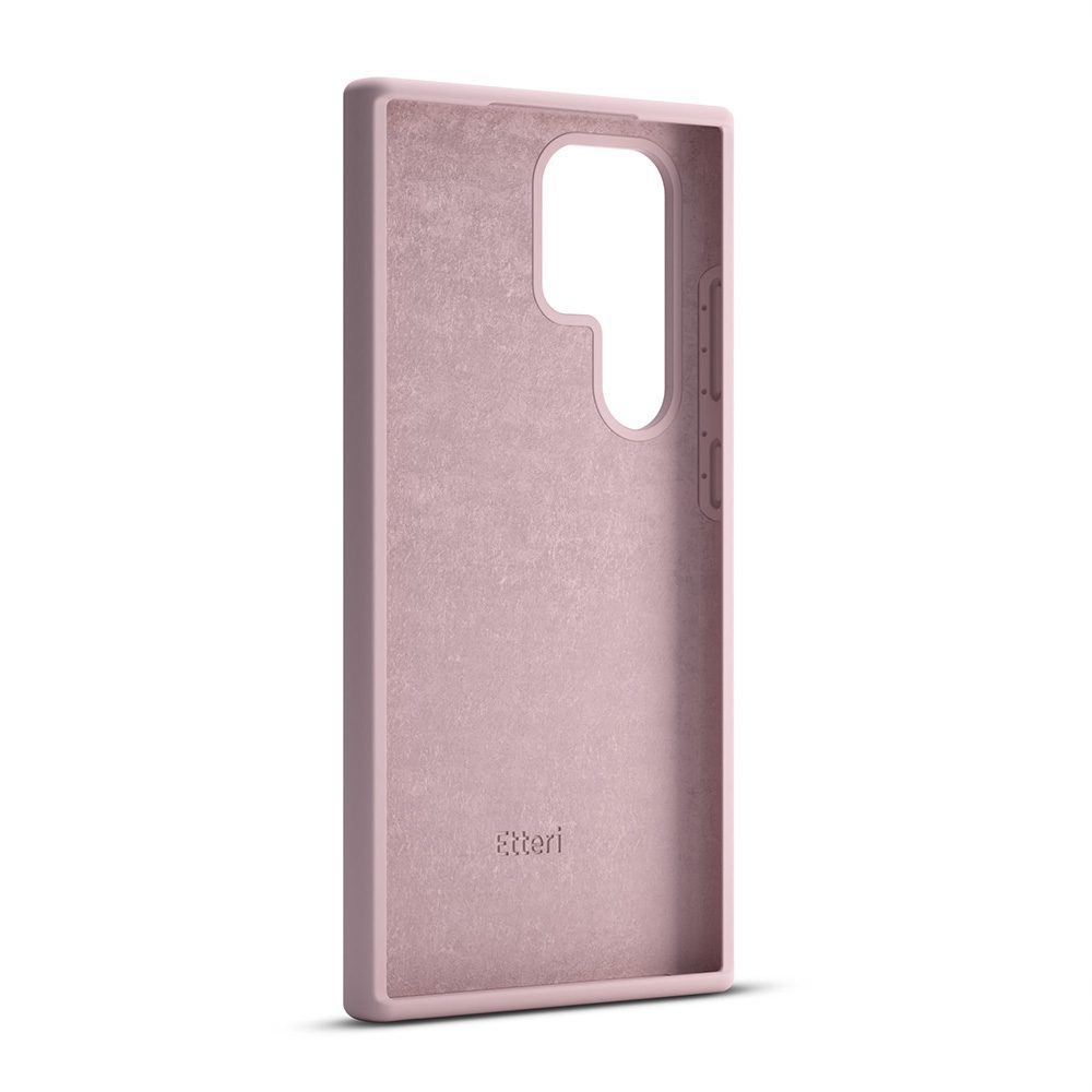 424739_oryg Etteri Silicone case for Samsung Galaxy S25 Ultra light pink