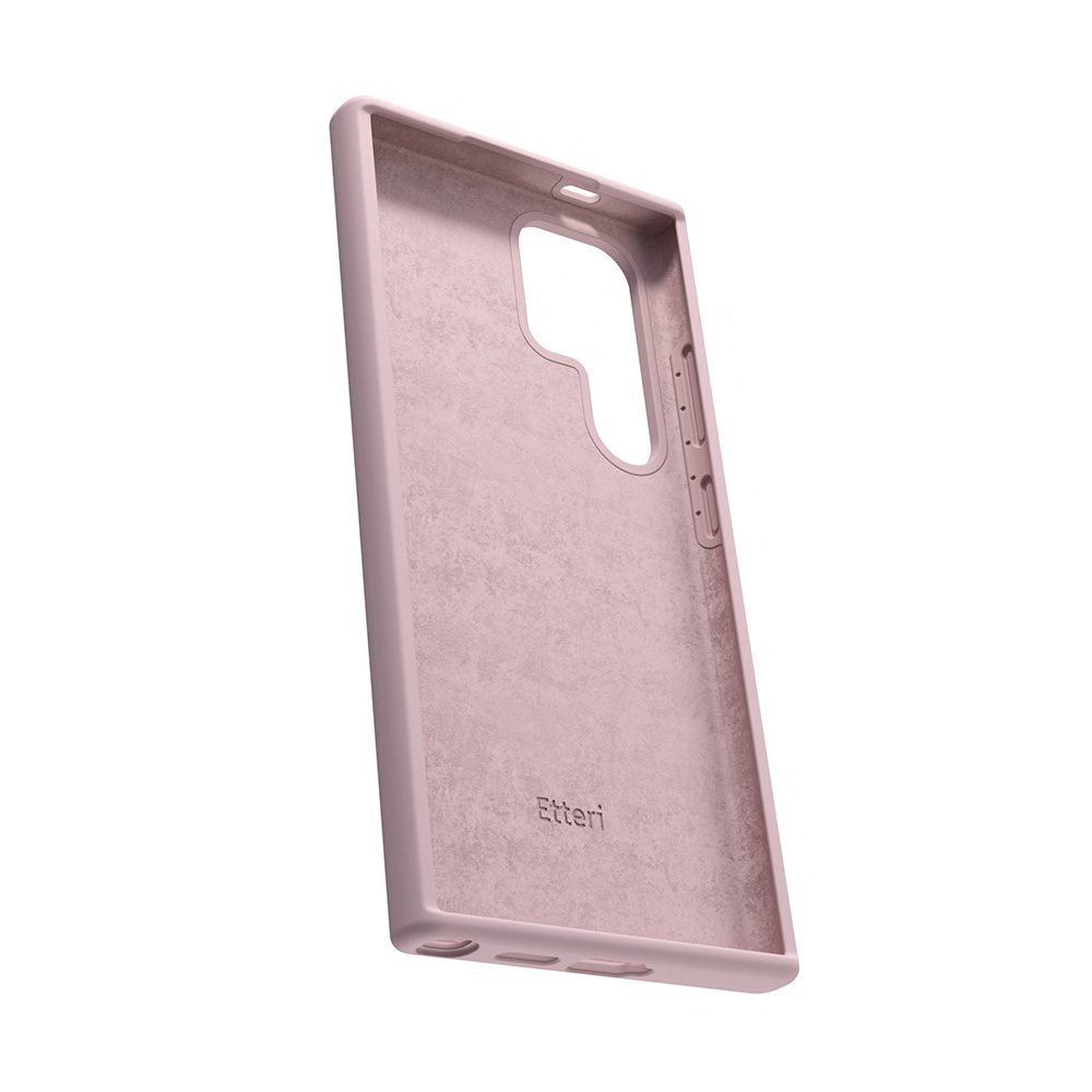 424741_oryg Etteri Silicone case for Samsung Galaxy S25 Ultra light pink