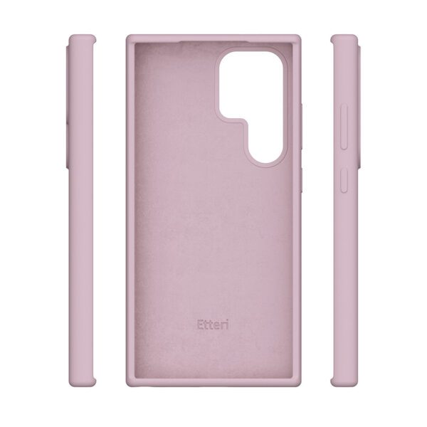 424743_oryg Etteri Silicone case for Samsung Galaxy S25 Ultra light pink