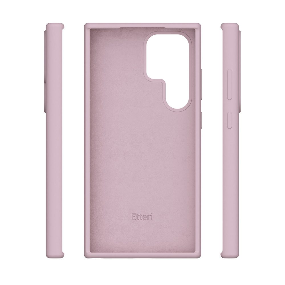 424743_oryg Etteri Silicone case for Samsung Galaxy S25 Ultra light pink