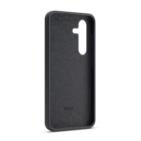 424751_oryg Etteri Silicone case for Samsung Galaxy S25 black
