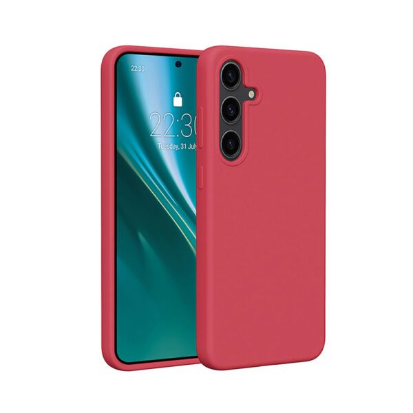424780_oryg Etteri Silicone case for Samsung Galaxy S25 Plus raspberry