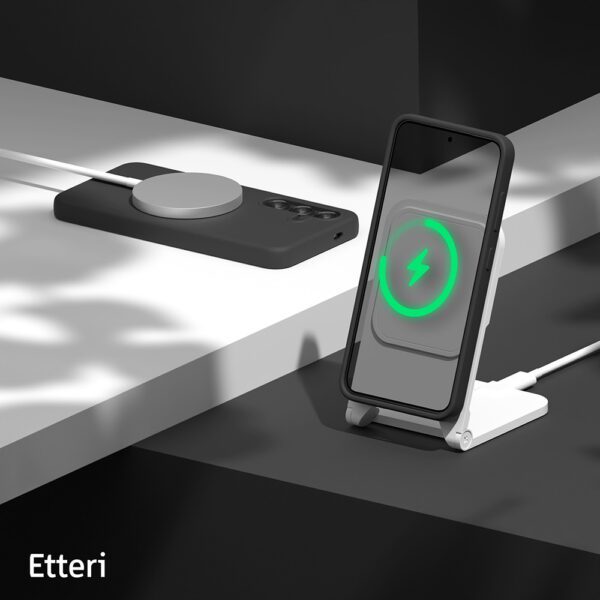 Etteri Silicone case for Samsung Galaxy S24 Plus black