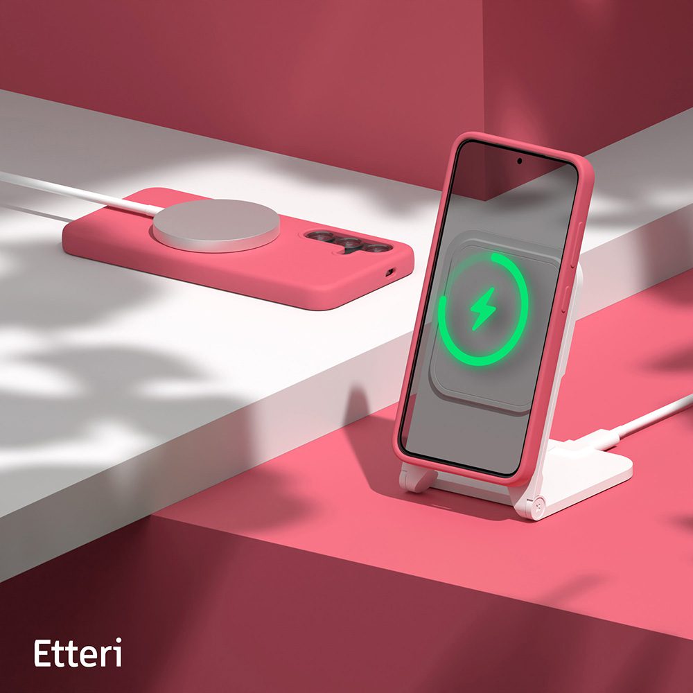 424806_oryg Etteri Silicone case for Samsung Galaxy S24 Plus raspberry