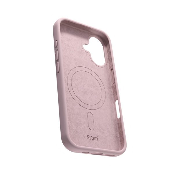 Etteri Silicone Mag case for iPhone 16 Plus 6,7" light pink