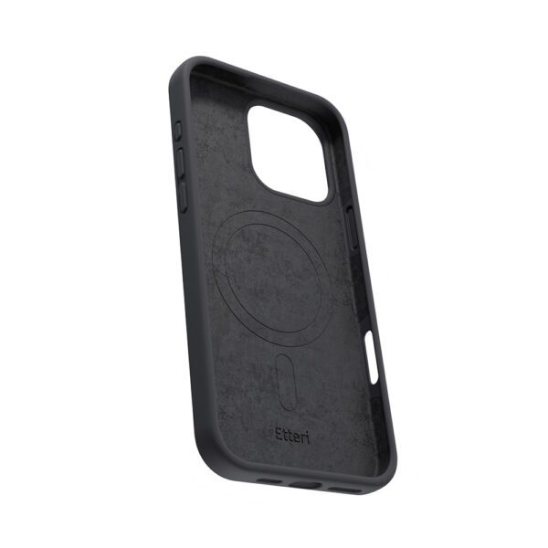 Etteri Silicone Mag case for iPhone 16 Pro Max 6,9" black