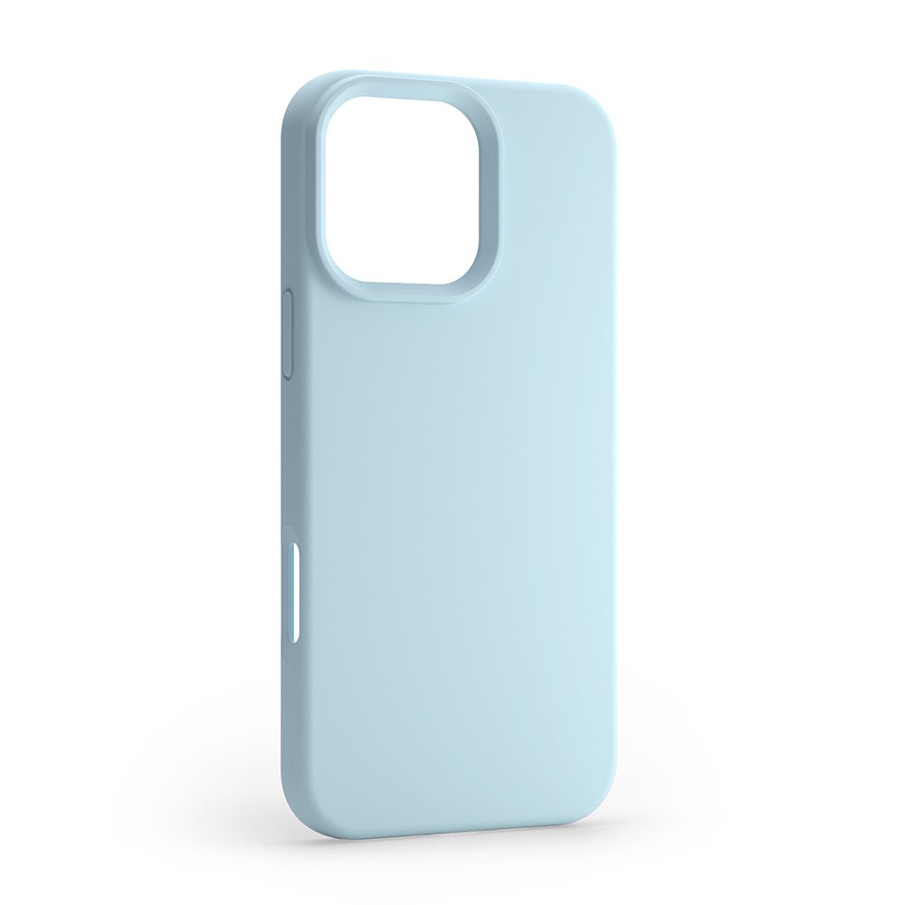 Etteri Silicone Mag case for iPhone 16 Pro 6,3" light blue