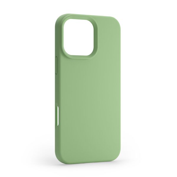 Etteri Silicone Mag case for iPhone 16 Pro 6,3" light green