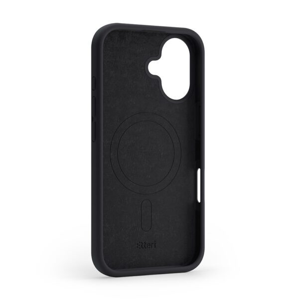Etteri Silicone Mag case for iPhone 16 6,1" black