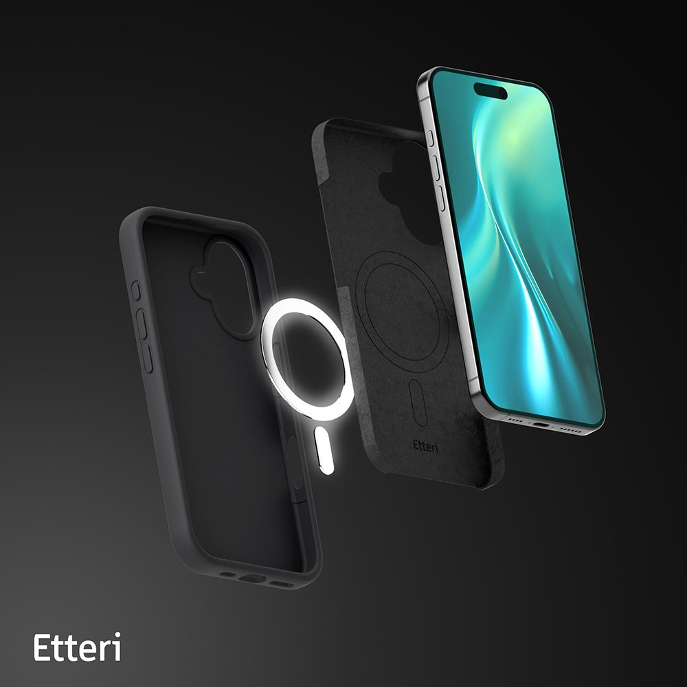 425023_oryg Etteri Silicone Mag case for iPhone 17 Air black