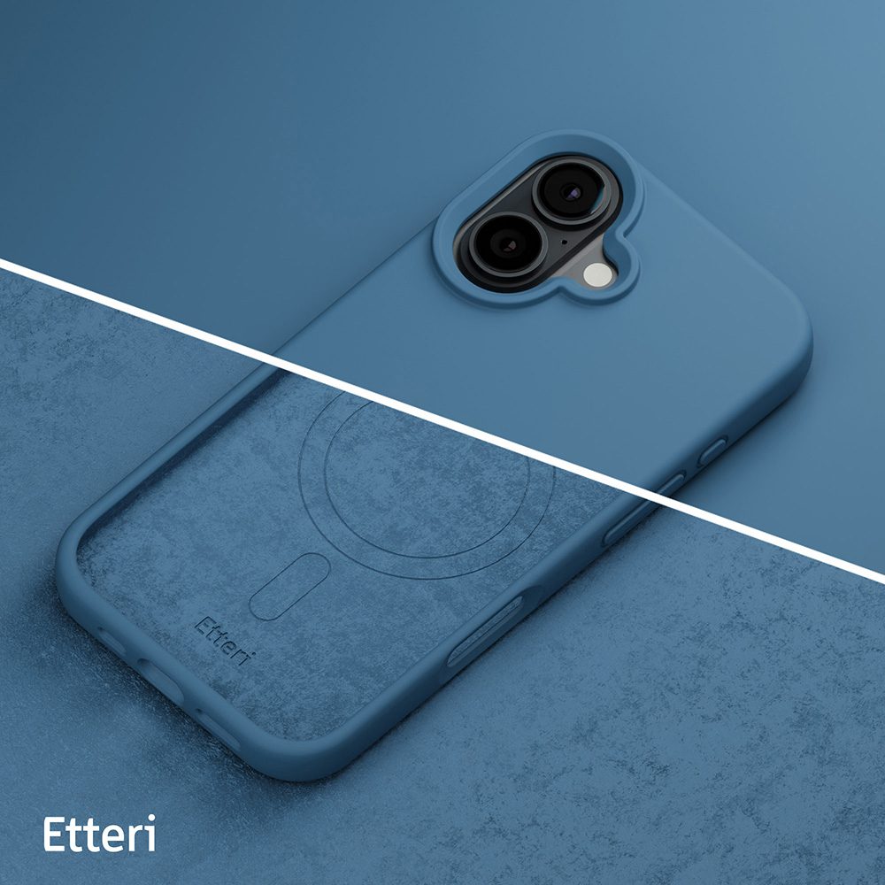 425031_oryg Etteri Silicone Mag case for iPhone 17 Air dark blue
