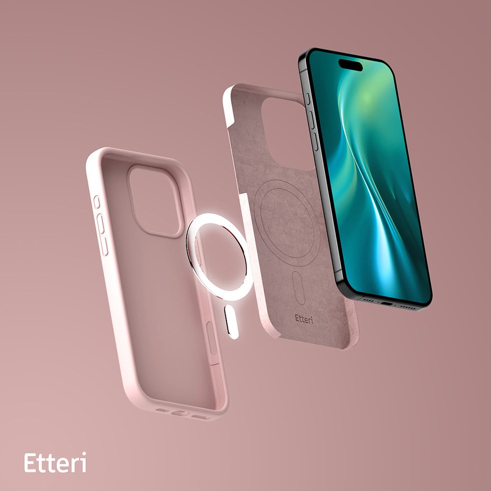 425073_oryg Etteri Silicone Mag case for iPhone 17 Air light pink