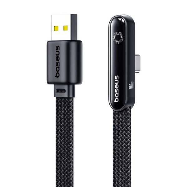 Baseus MVP 3 Fast Charging Cable USB-A to USB-C 100W 1m Cosmic Black