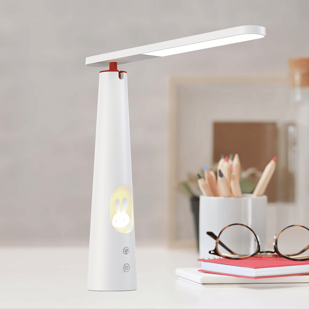 425250_oryg Desk LED Lamp 7.5W with bunny light PURE FLB-150 ELENA white Forever Light