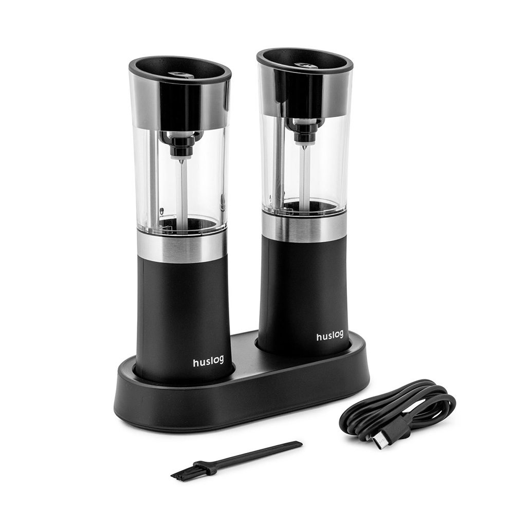 Huslog Grinder Set with Charging Base - Black
