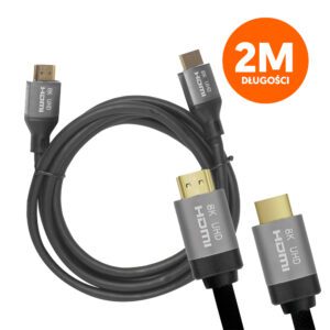 HDMI-HDMI cable (v2.1 | 8K | 2 m) black