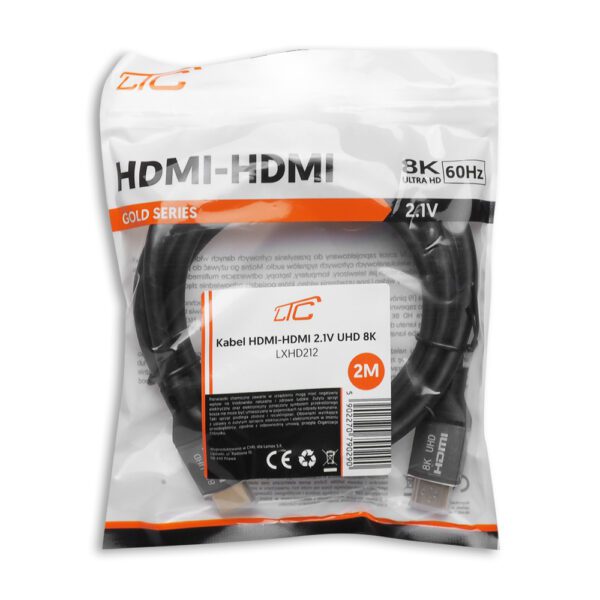 426847_oryg HDMI-HDMI cable (v2.1 | 8K | 2 m) black