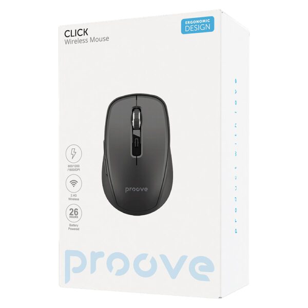 Proove wireless mouse Click black