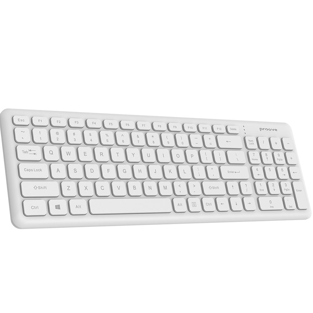 429062_oryg Proove wireless keyboard Classic Code white