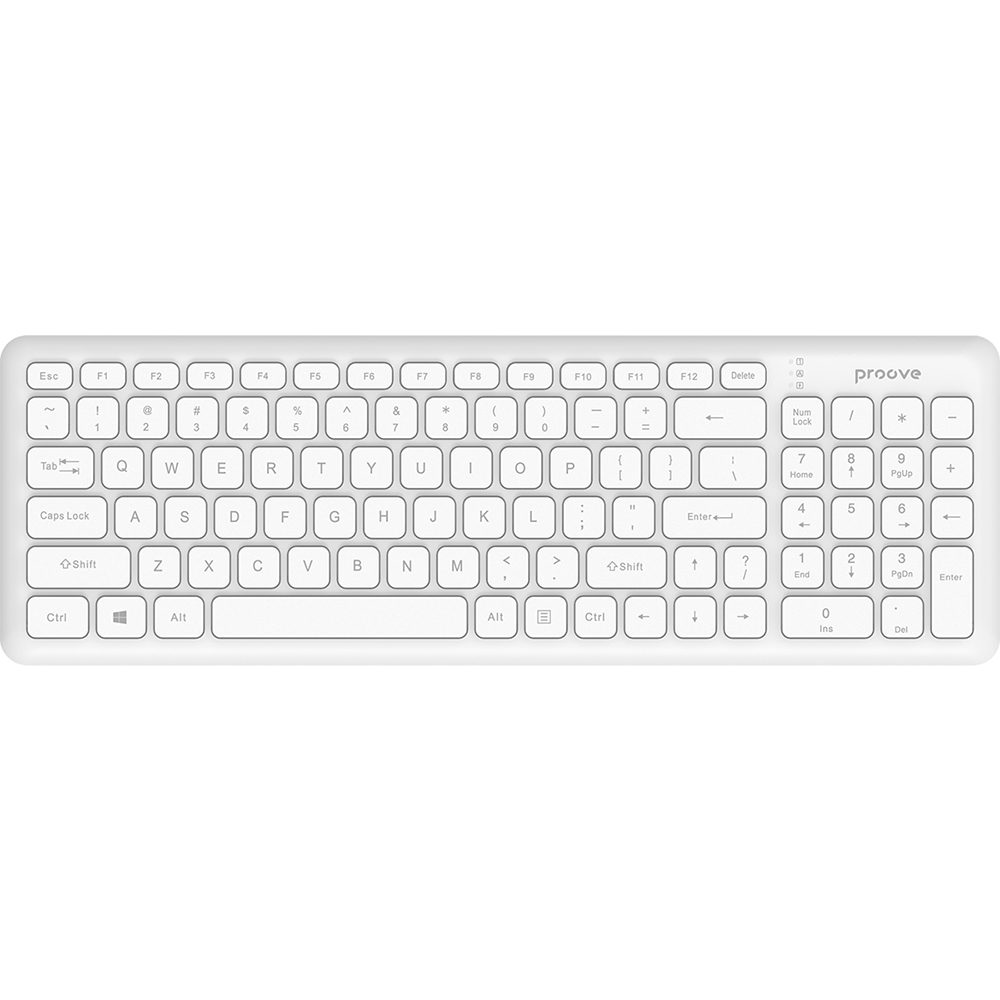 429063_oryg Proove wireless keyboard Classic Code white