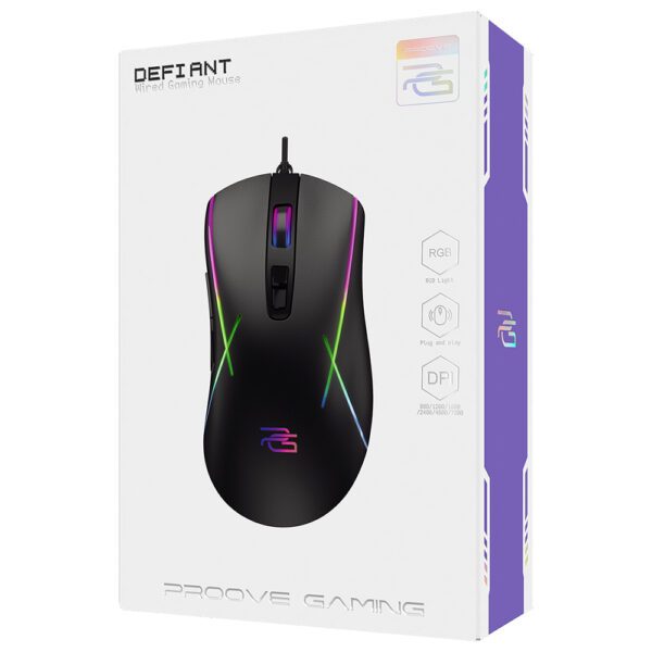 Proove mouse Gaming Defiant black