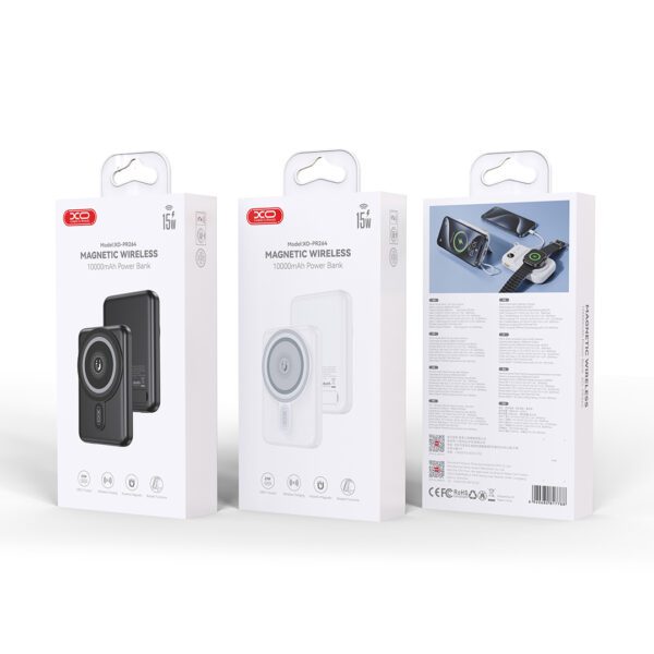 XO power bank magnetic PR264 20W 10000mAh black