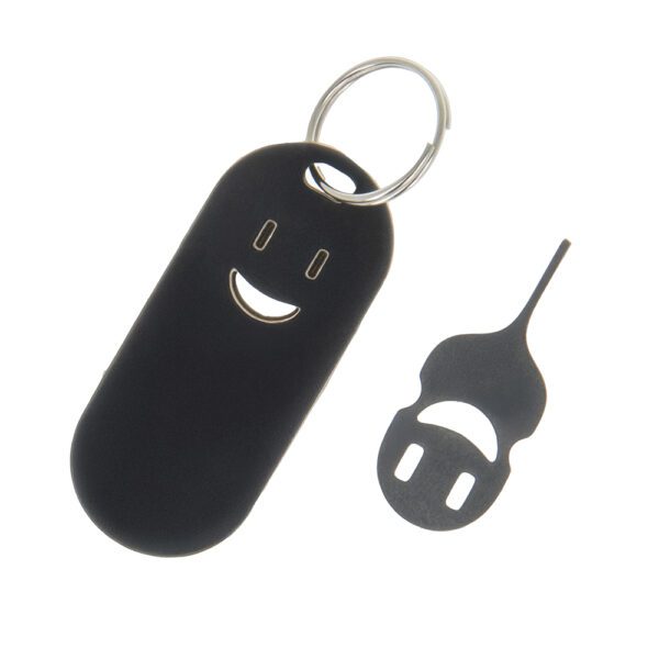 Key / needle for SIM card tray needle keychain black