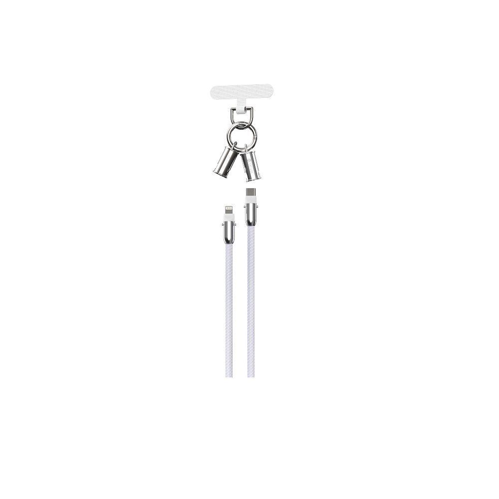 429537_oryg Devia cable lanyard 2in1 PD USB-C - Lightning 1,2 m 27W black
